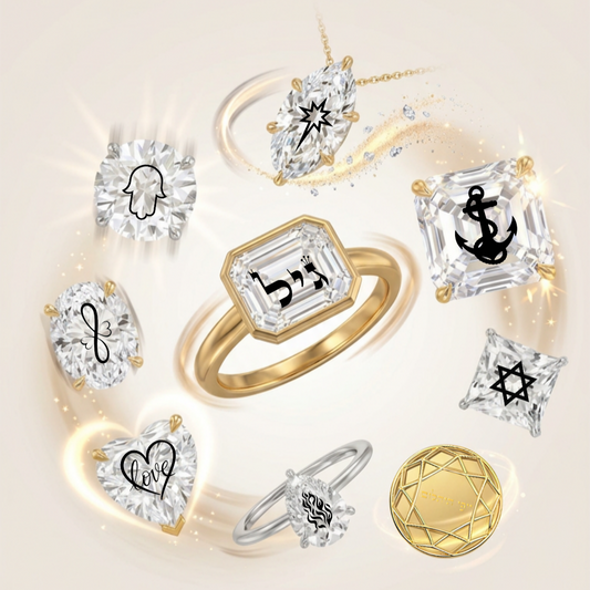 Laser Engrave on Diamond חריטה על יהלום