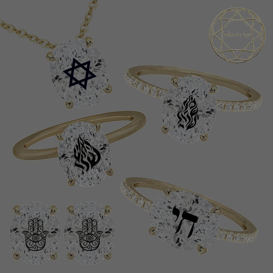 משמעות של חריטה, תכשיט עם חריטה , חריטה על יהלום