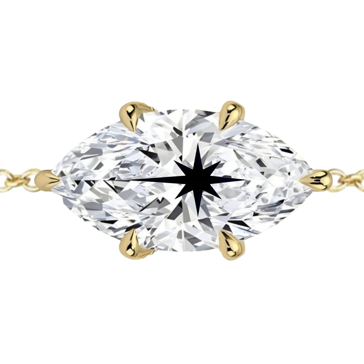 צמידי זהב יהלום מעבדה עם חריטה