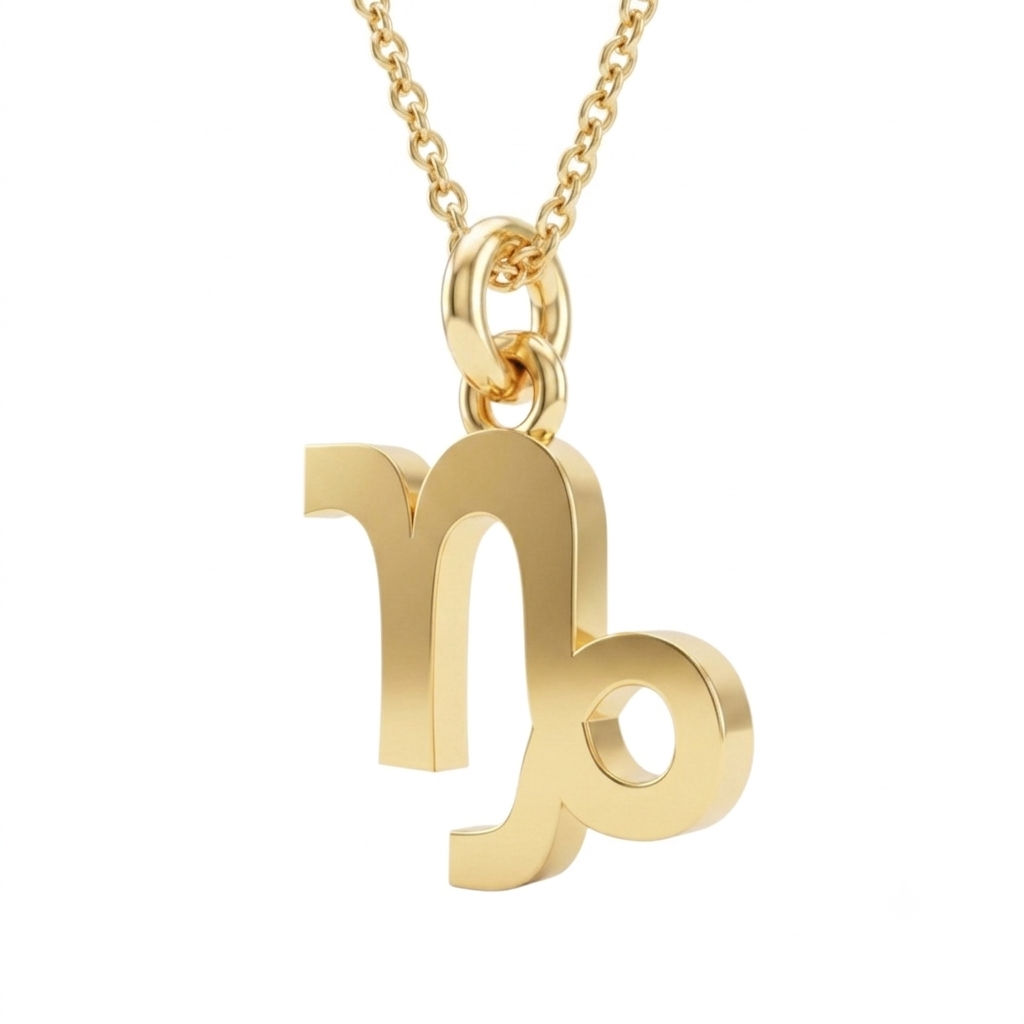 שרשרת תליון מ 12 המזלות בעיצוב אישי זהב 14 קראט צהוב/לבן/רוז גולד